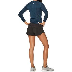 LULULEMON ATHLETICA Speed Up Short '2.5" In Black Size 4